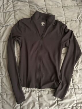 Black zip up
